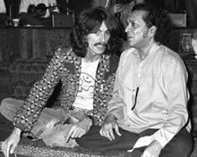 Ravi and George Harrison