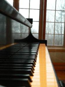 piano at imaginary road