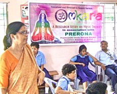 Omkara therapy w/ disabled children