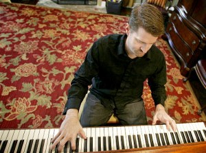 Ryan at the piano