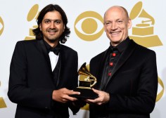 Ricky Kej & Wouter Kellerman at The GRAMMY's