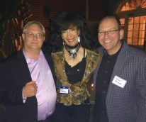 Lisa with Al Jewer & Andy Mitran